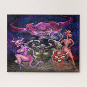 Demon Dance Jigsaw Puzzle