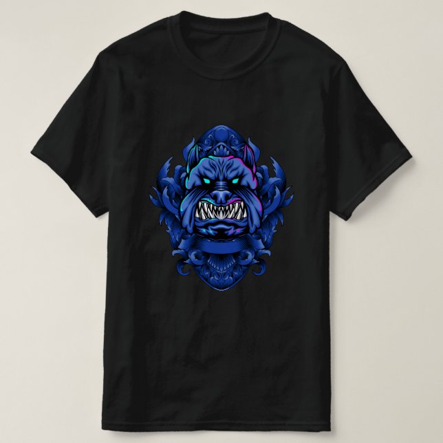 Demon Dogg Mens T-Shirt (Design Front)