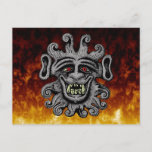 Demon Door Knocker Postcards