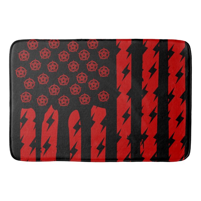 Demon Flag Bath Mat (Front)