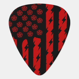 Demon Flag Guitar Pick