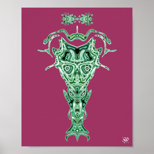 Demon from the Underworld's bust v2.1 Poster (Front)