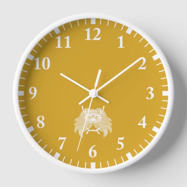 Demon helmet clock (Front)