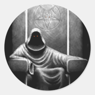 Demon Hunter Classic Round Sticker