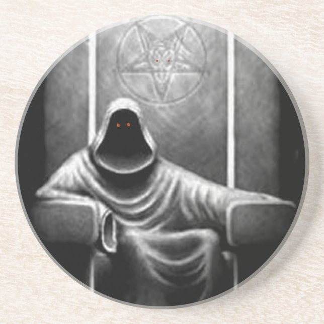 Demon Hunter Drink Coaster (Front)