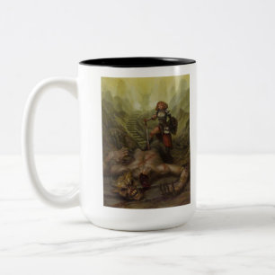 Demon Hunter Two-Tone Coffee Mug