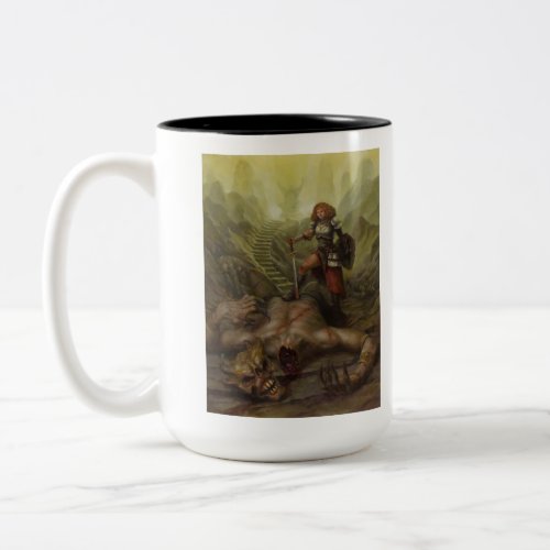 Demon Hunter Two_Tone Coffee Mug