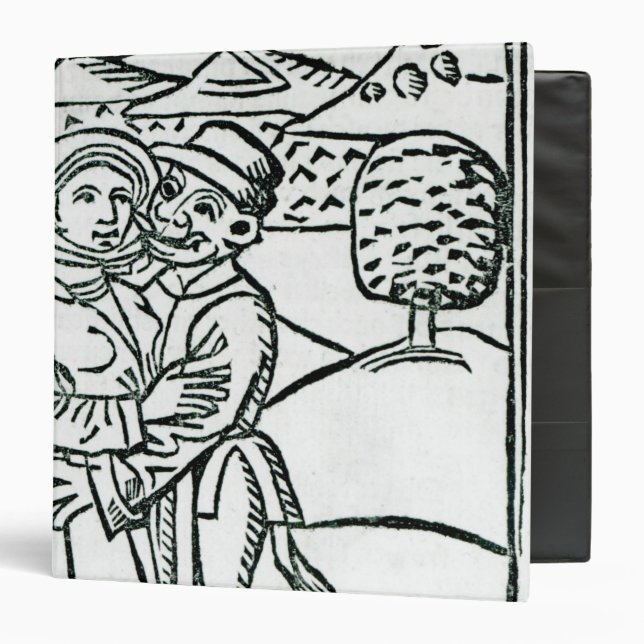 Demon Making Love to a Witch 3 Ring Binder (Front/Inside)