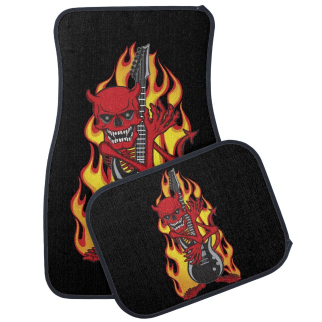 Demon of Rock Car Mat (Set)