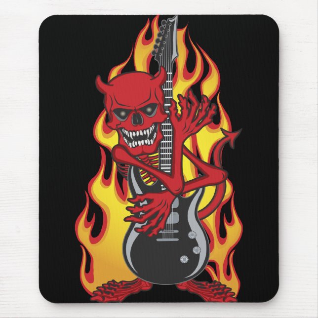 Demon of Rock Mouse Pad (Front)