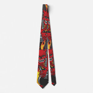 Demon of Rock Neck Tie