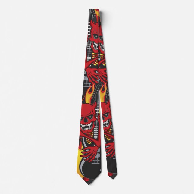Demon of Rock Neck Tie (Front)