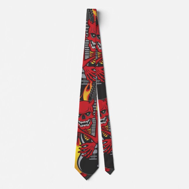 Demon of Rock Neck Tie (Front)