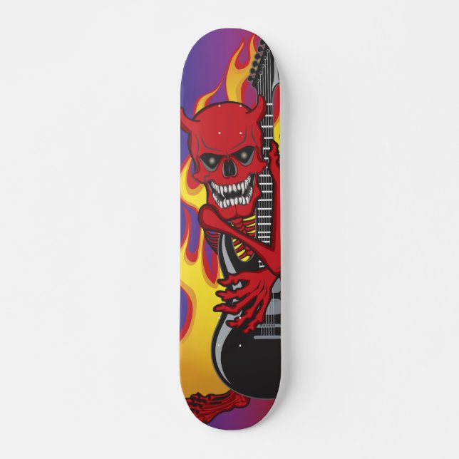 Demon of Rock Skateboard Deck (Front)