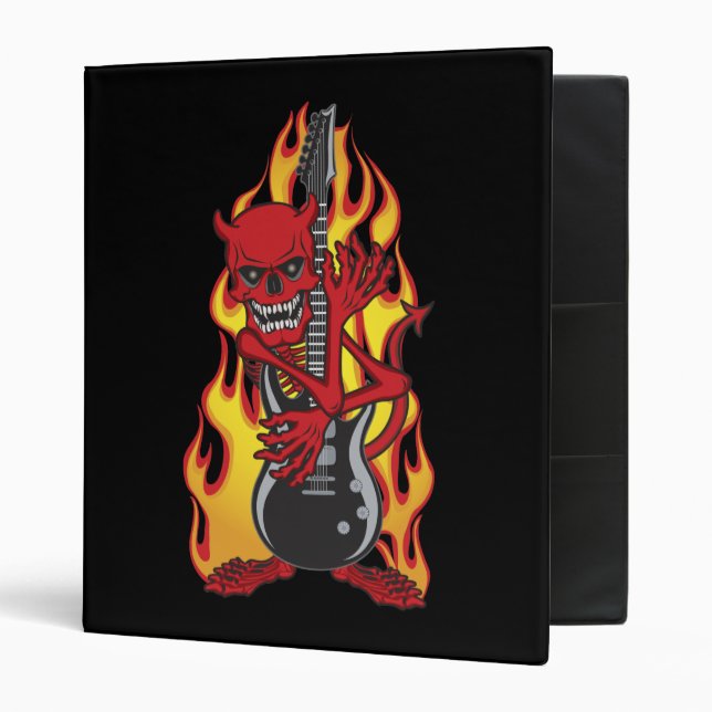 Demon of Rock Skull Binder (Front/Inside)
