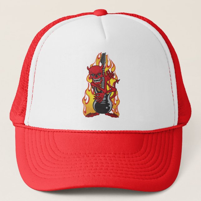 Demon of Rock Trucker Hat (Front)