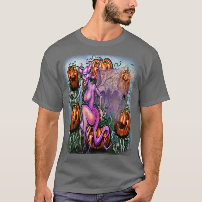 Demon Pumpkins T-Shirt (Front)