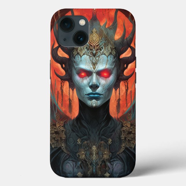 Demon Queen Dark Goddess Fantasy Art Case-Mate iPhone Case (Back)