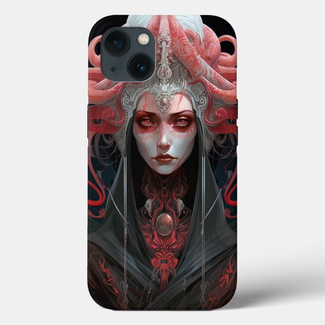 Demon Queen Fantasy Art Case-Mate iPhone Case (Back)