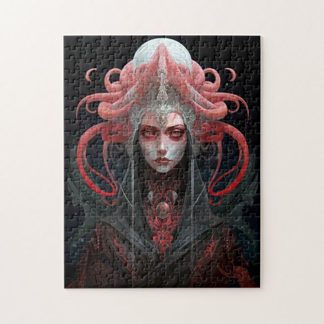 Demon Queen Fantasy Art Jigsaw Puzzle (Vertical)