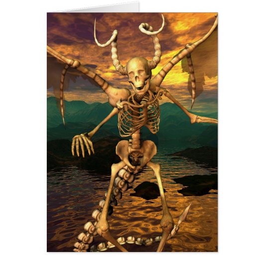 Demon Skeleton Cards (Front)