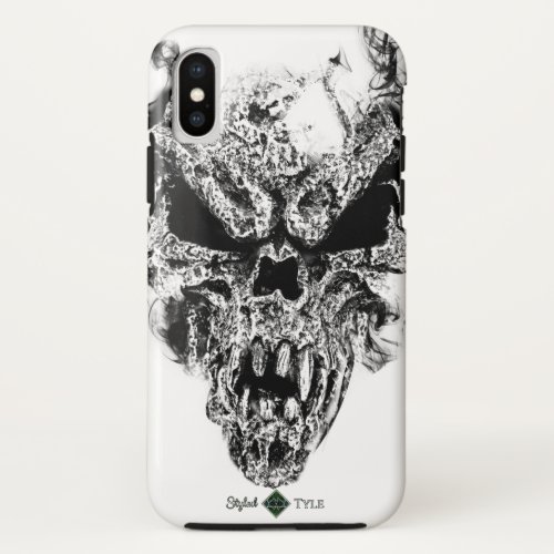 Demon Skull iPhone X Case