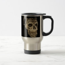Demon Skull Goth Thermal Mug