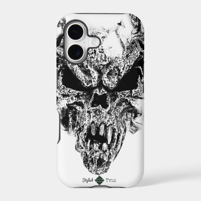 Demon Skull Iphone Case (Back)