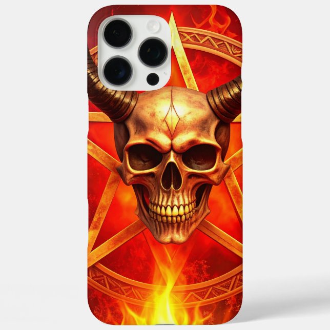 Demon Skull iPhone / iPad case (Back)
