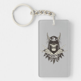 Demon Skull Keychain