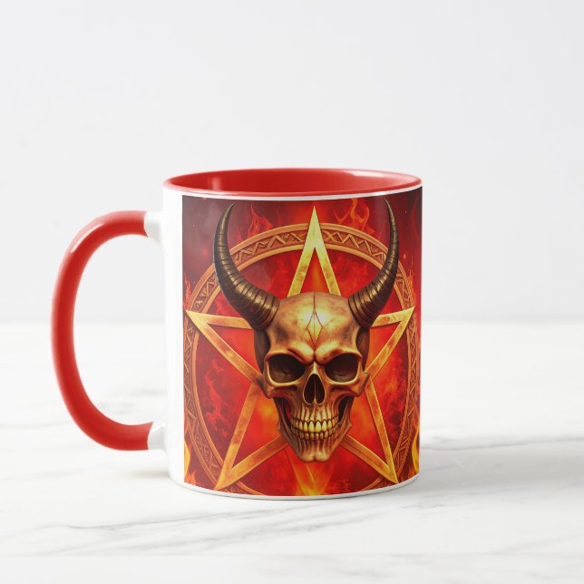 Demon Skull Mug (Left)