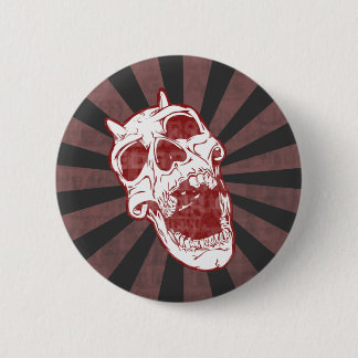 Demon Skull Pinback Button
