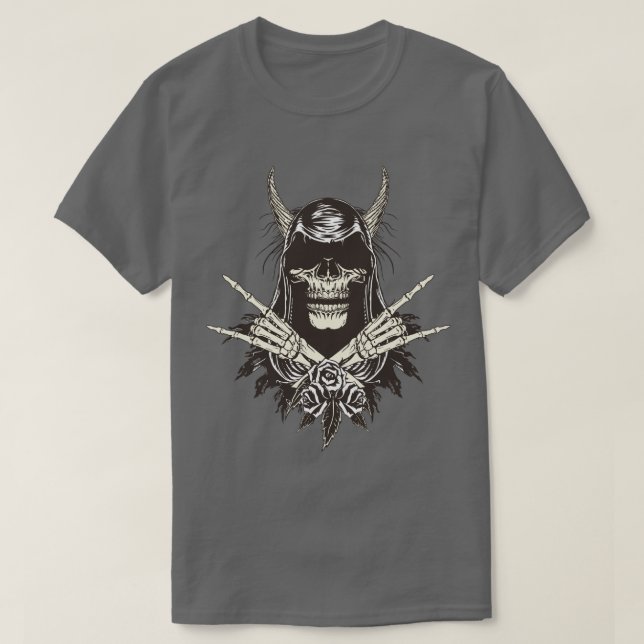 Demon Skull T-Shirt (Design Front)