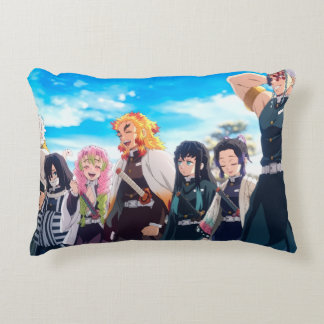 Demon slayer accent pillow