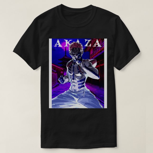 Demon Slayer Akaza T-Shirt (Design Front)