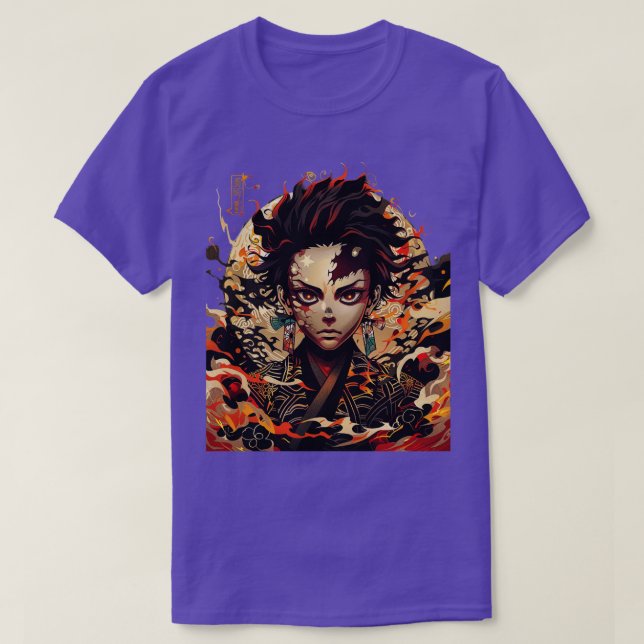 Demon Slayer Captivating Characters T-Shirt (Design Front)