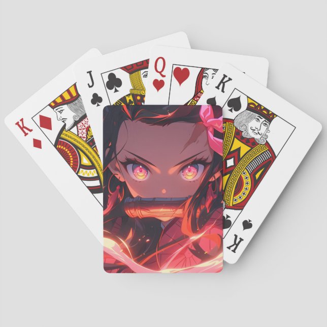 Demon slayer cards  (Back)