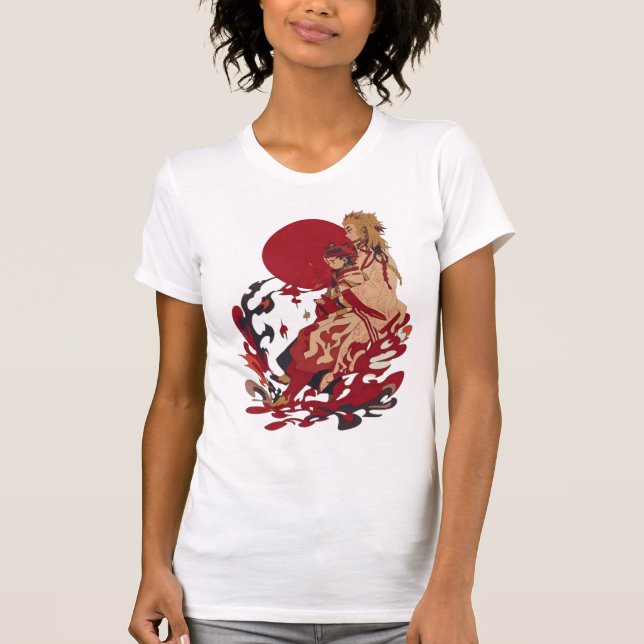 demon slayer Kimetsu no Yaiba shinobu tanjiro  T-Shirt (Front)