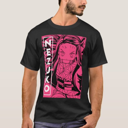 Demon Slayers Sister Enter the Enchanting World  T_Shirt