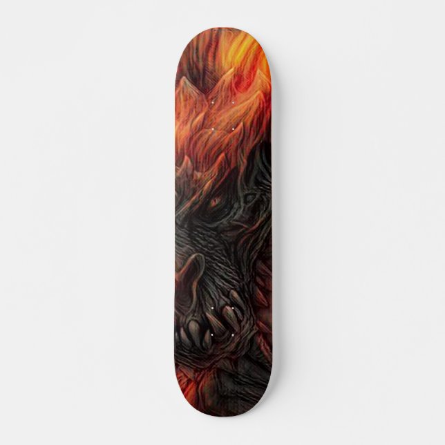 Demon Thrasher Element Custom Pro Park Board (Front)