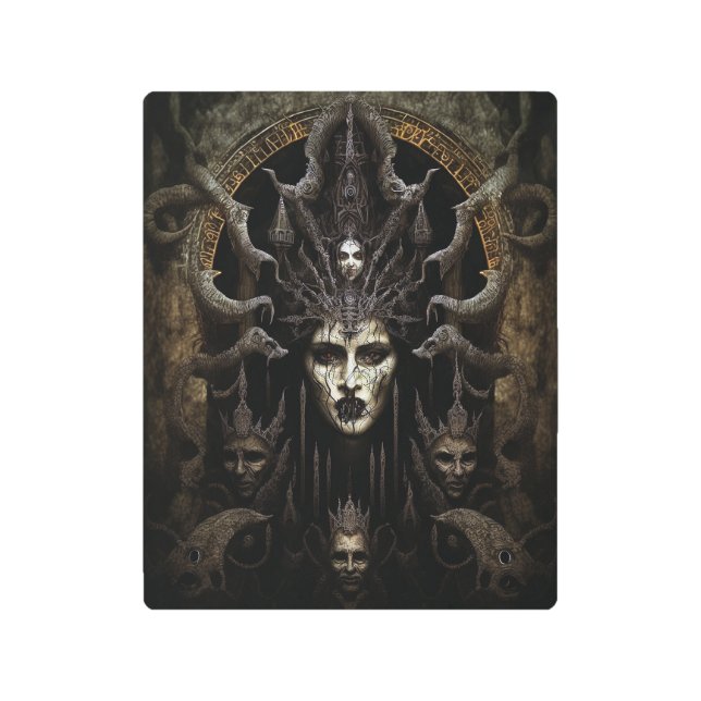 Demon Woman Monster Horror Art (Front)