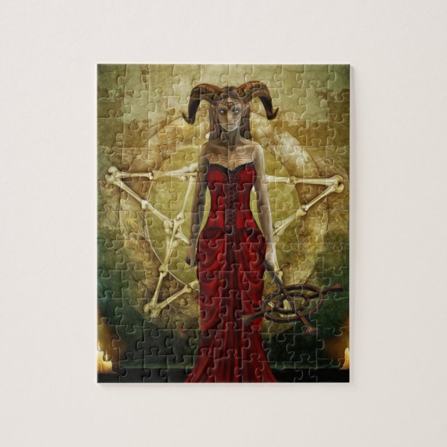 Demon Women Jigsaw Puzzle (Vertical)