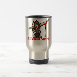 Demona Travel Mug Mean Red