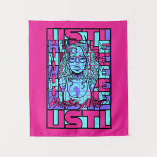 Demonic allure tapestry