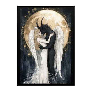 Demonic Embrace Acrylic Print