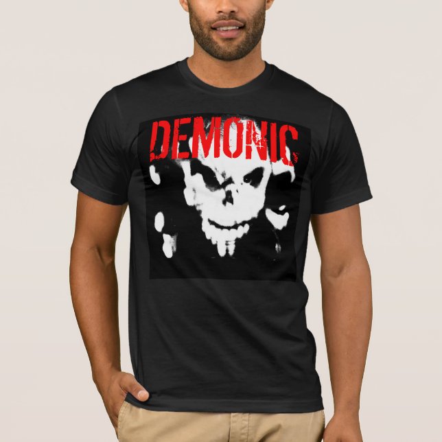 Demonic Fitted Mens Tee - Customized - Customized (Front)