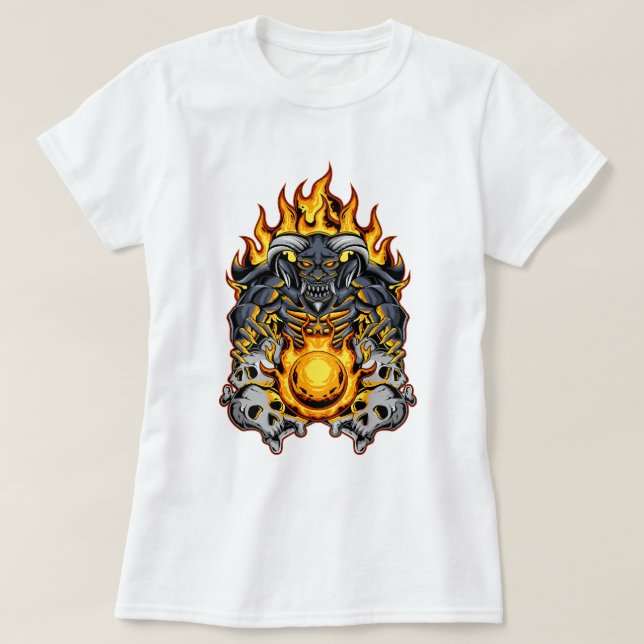 Demonic Inferno T-Shirt (Design Front)