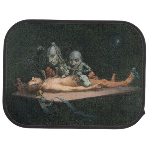 Demonic Near Death Seeing Evil Spirits Car Floor Mat