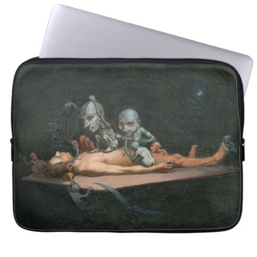 Demonic Near Death Seeing Evil Spirits Laptop Sleeve