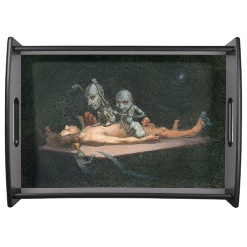 Demonic Near Death Seeing Evil Spirits Serving Tray